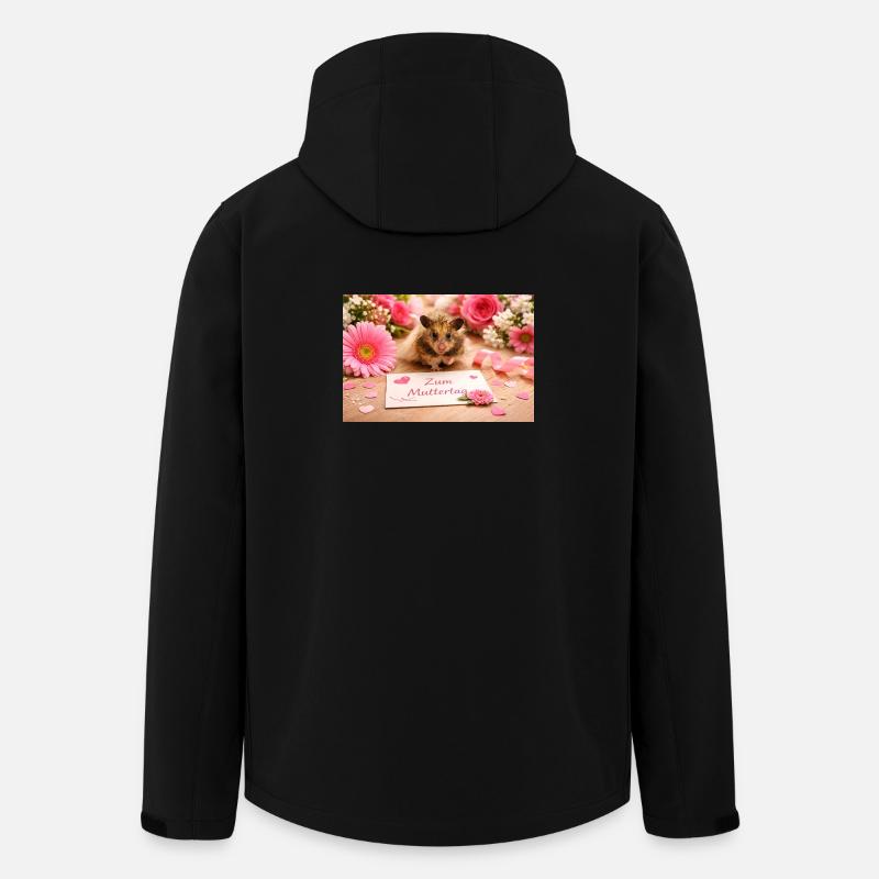 Chico 11: Muttertag 2026 - Recycelte Männer Softshell-Jacke von Stanley/Stella - Schwarz