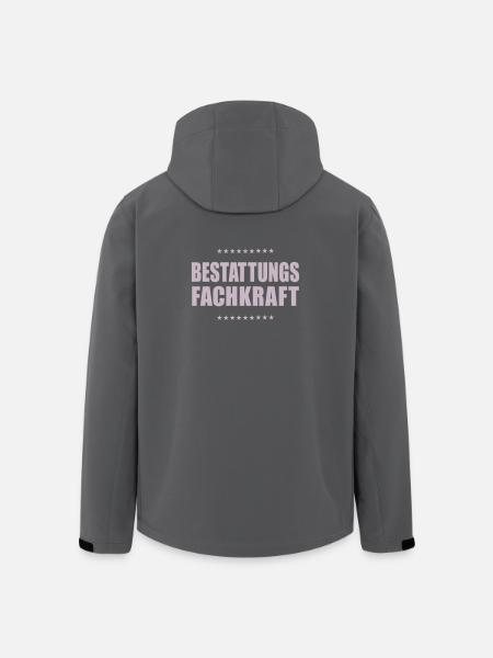 Bestattung Bestattungsfachkraft - Recycelte Männer Softshell-Jacke von Stanley/Stella - Schwarz