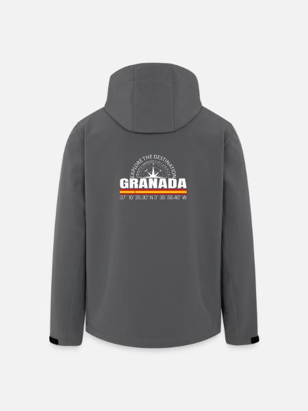 Granada - Men’s Recycled Softshell Jacket by Stanley/Stella - black