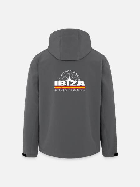 Ibiza - Men’s Recycled Softshell Jacket by Stanley/Stella - black