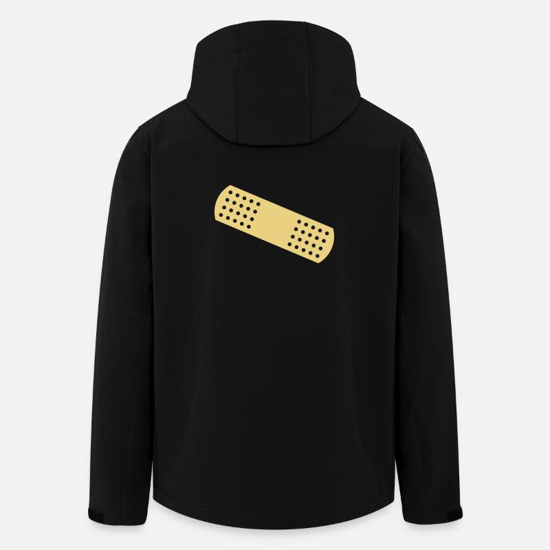 Band-aid - Men’s Recycled Softshell Jacket by Stanley/Stella - black