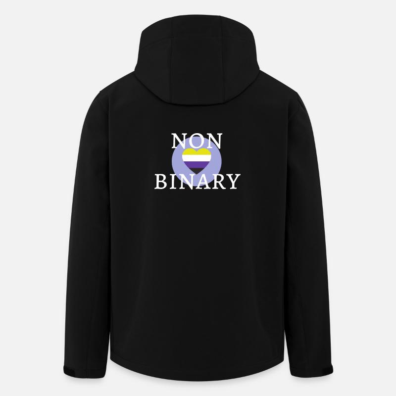 Non genré OUI ! - Veste softshell homme en polyester recyclé Stanley/Stella - noir