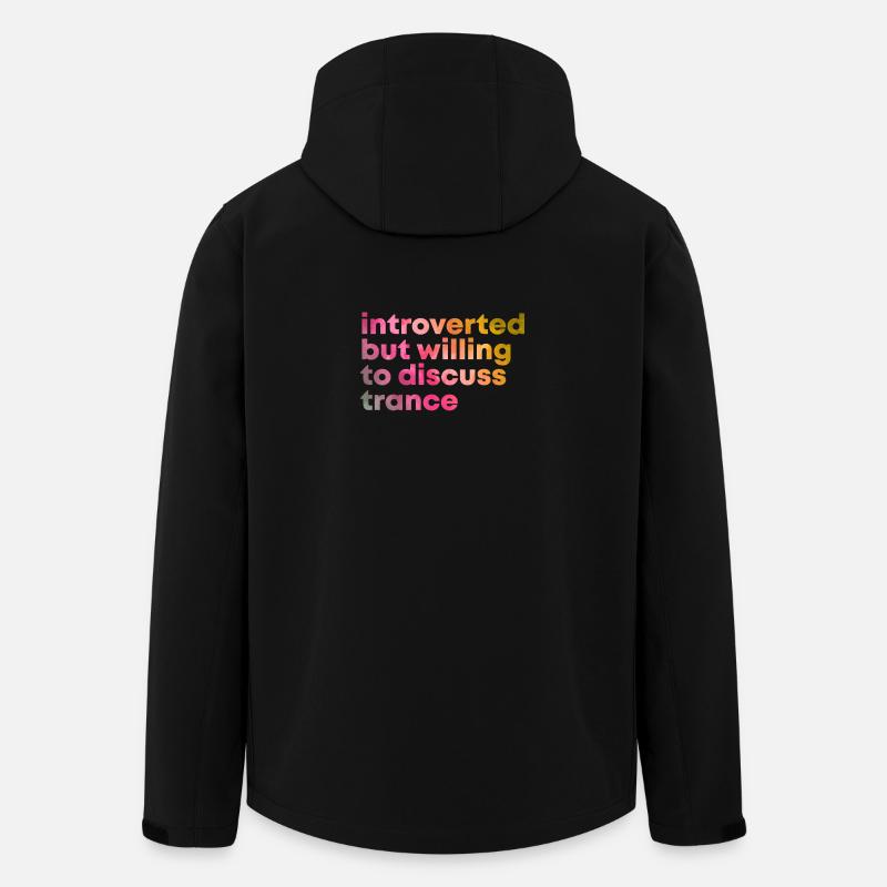 Trance - Recycelte Männer Softshell-Jacke von Stanley/Stella - Schwarz