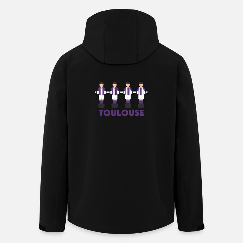 Toulouse - Recycelte Männer Softshell-Jacke von Stanley/Stella - Schwarz