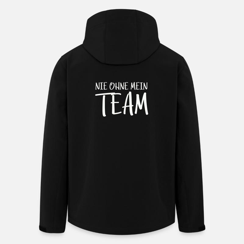 My Team - Men’s Recycled Softshell Jacket by Stanley/Stella - black
