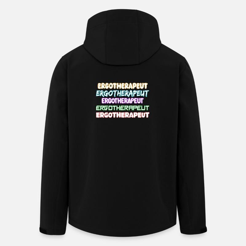 Ergotherapeut als Job - Recycelte Männer Softshell-Jacke von Stanley/Stella - Schwarz