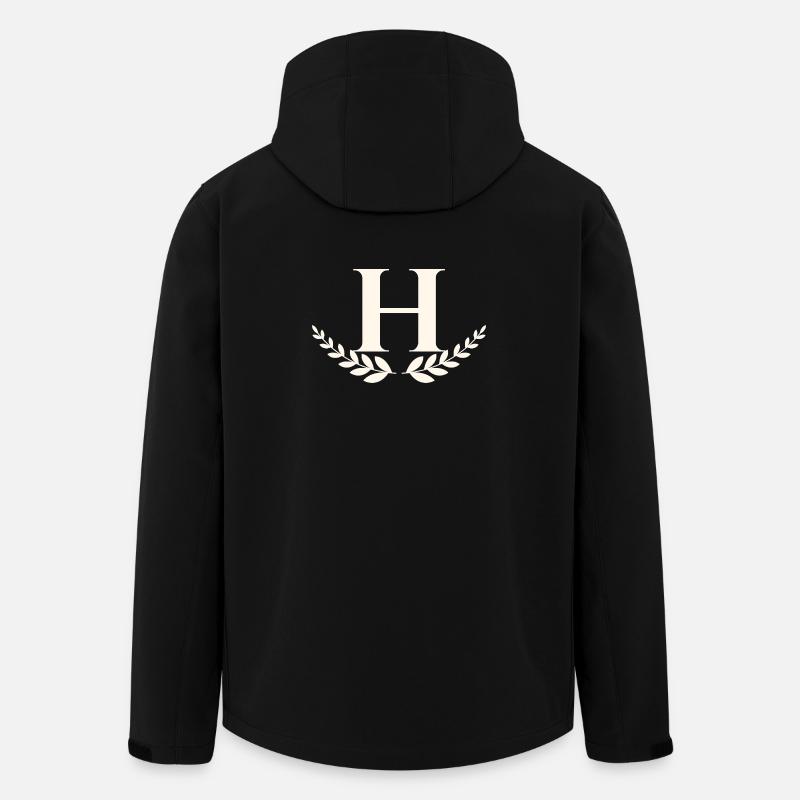 H - Recycelte Männer Softshell-Jacke von Stanley/Stella - Schwarz