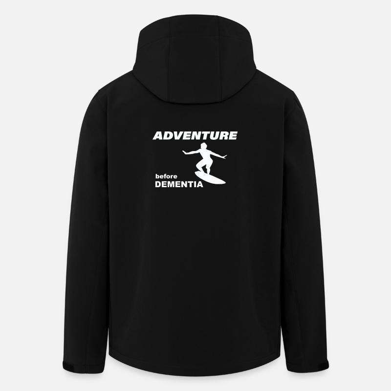 SURF ADVENTURE - Men’s Recycled Softshell Jacket by Stanley/Stella - black