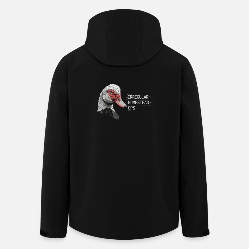 Irregular Homestead Ops - Recycelte Männer Softshell-Jacke von Stanley/Stella - Schwarz