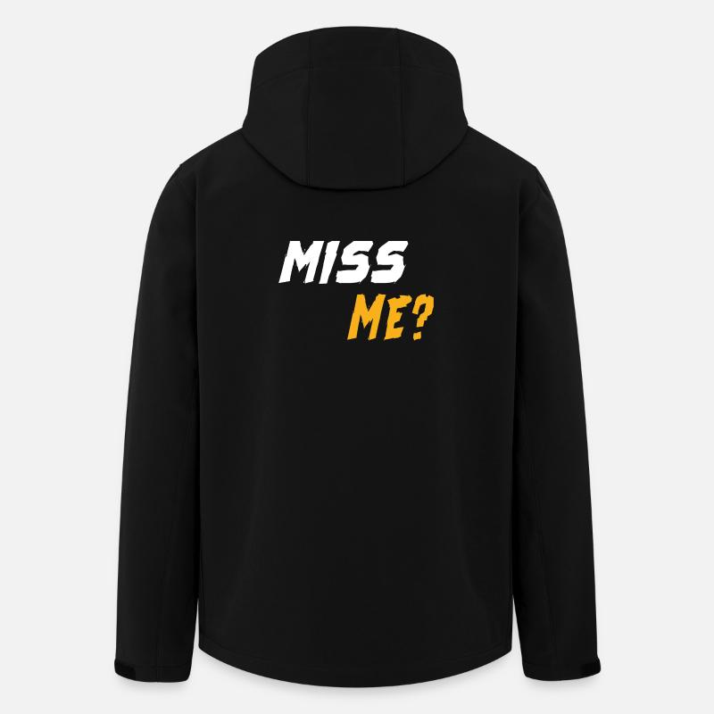 Vermissen Sie mich? - Recycelte Männer Softshell-Jacke von Stanley/Stella - Schwarz