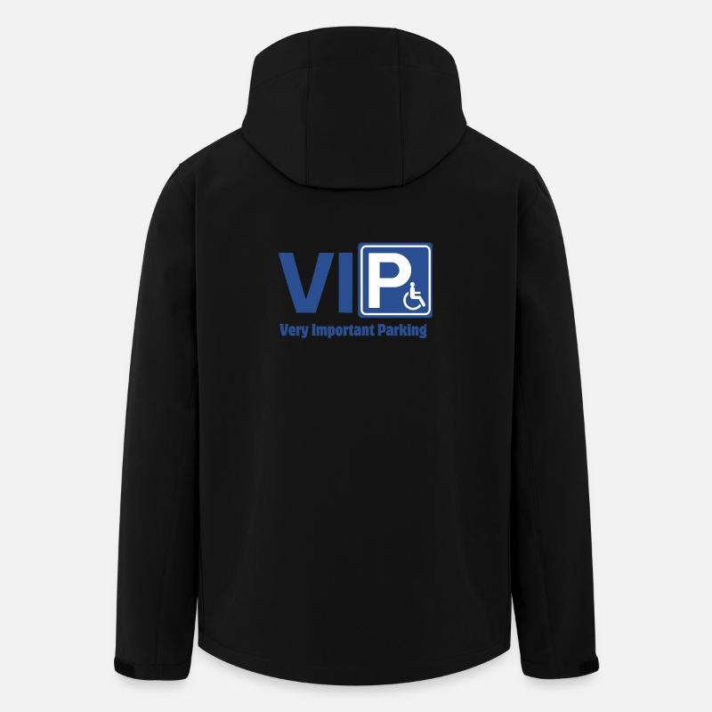 handicap, personne à mobilité réduite - Veste softshell homme en polyester recyclé Stanley/Stella - noir