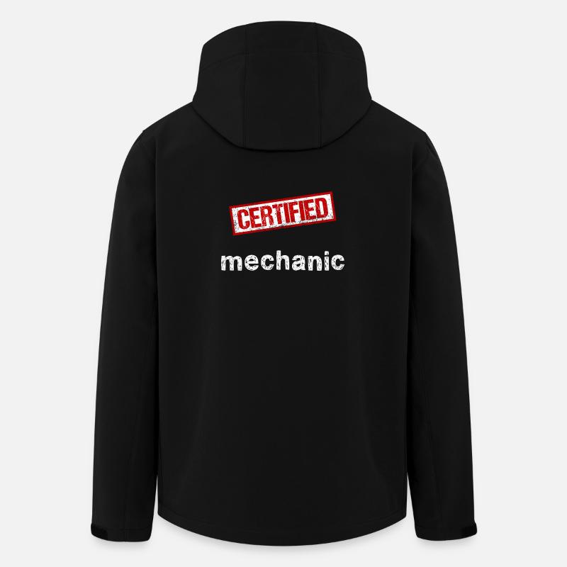 Mechanic - Men’s Recycled Softshell Jacket by Stanley/Stella - black
