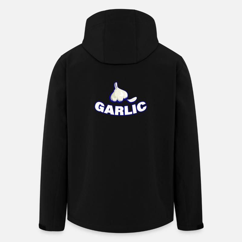 GARLIC - Recycelte Männer Softshell-Jacke von Stanley/Stella - Schwarz