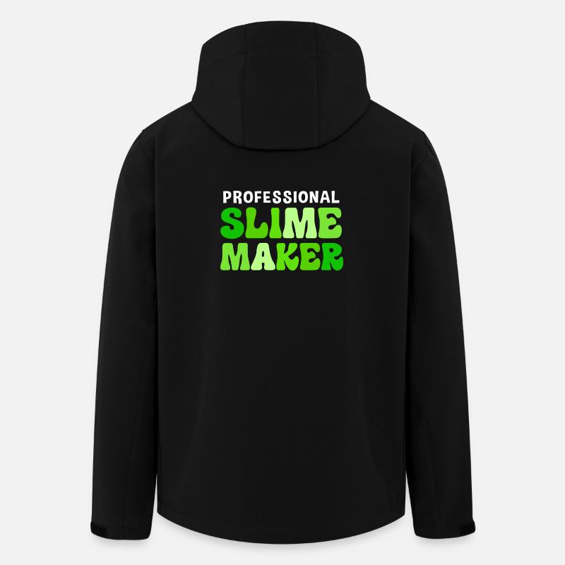 Slimy Slime Slime - Men’s Recycled Softshell Jacket by Stanley/Stella - black