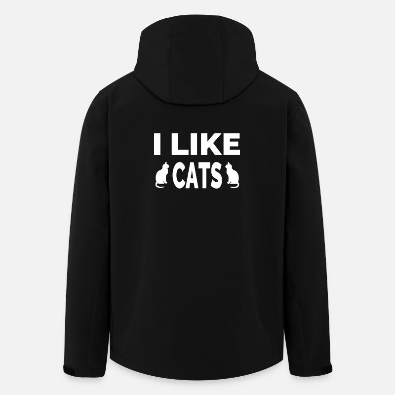 feline - Men’s Recycled Softshell Jacket by Stanley/Stella - black