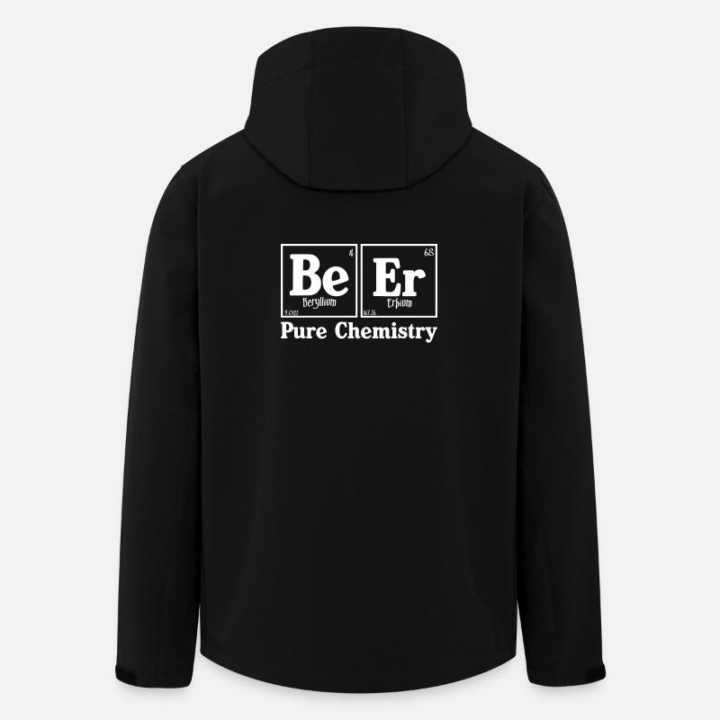 Pure Chemistry 2 - Men’s Recycled Softshell Jacket by Stanley/Stella - black