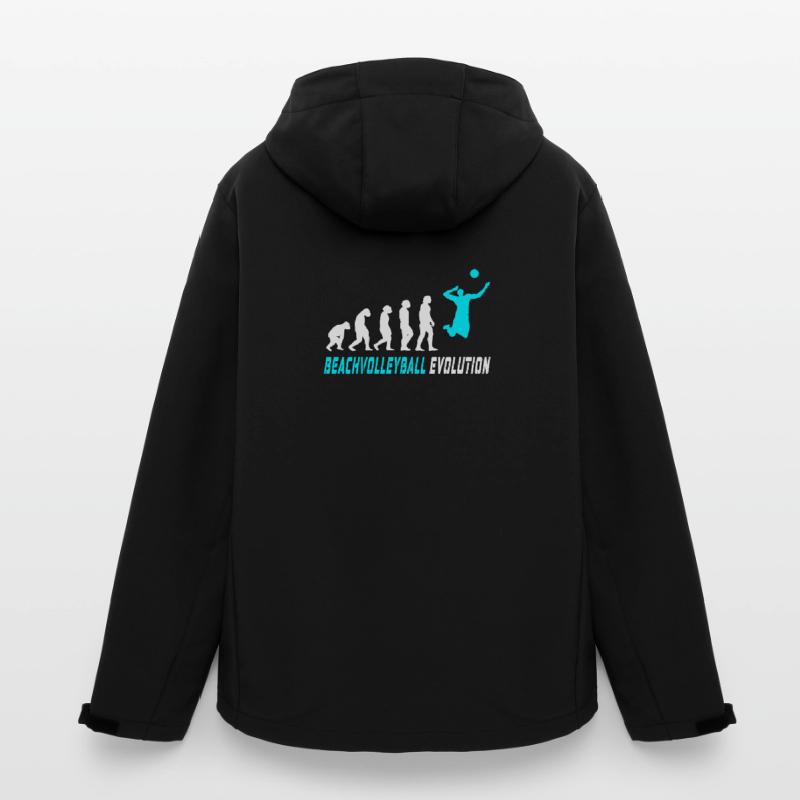 Conception d'évolution de volleyball de plage / idée cadeau Veste softshell homme en polyester recyclé Stanley/Stella