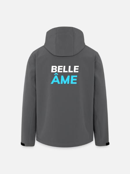 belle âme - Veste softshell homme en polyester recyclé Stanley/Stella - noir