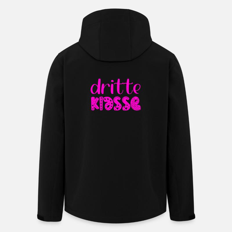 Grundschule 3. Klasse - Dritte Schulklasse - Recycelte Männer Softshell-Jacke von Stanley/Stella - Schwarz