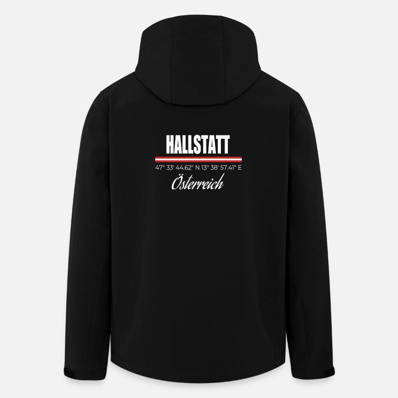 Hallstatt - Veste softshell homme en polyester recyclé Stanley/Stella - noir