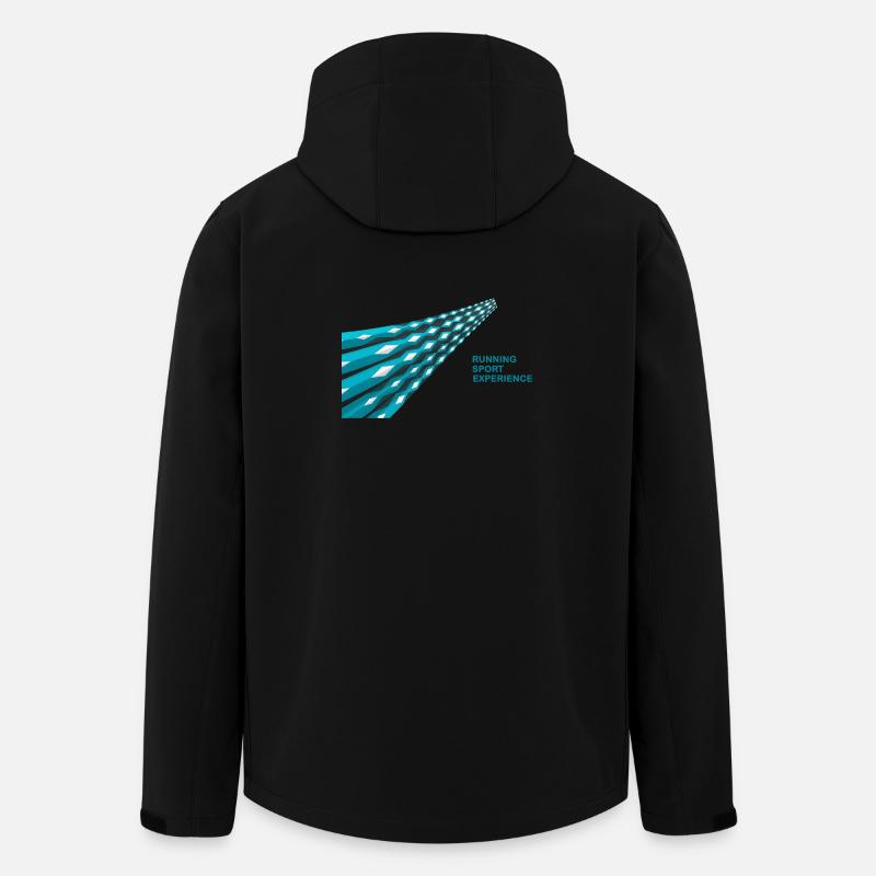 Laufsport-Erlebnis - Recycelte Männer Softshell-Jacke von Stanley/Stella - Schwarz