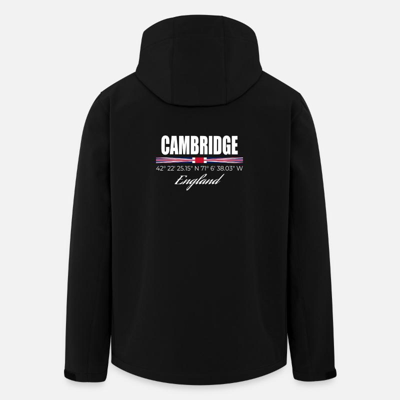 Cambridge - Recycelte Männer Softshell-Jacke von Stanley/Stella - Schwarz