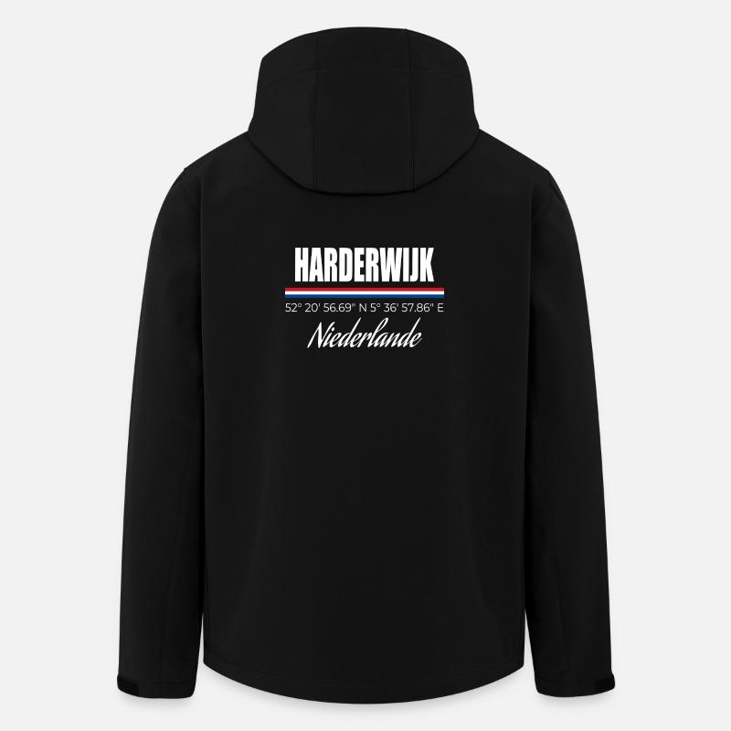 Harderwijk - Men’s Recycled Softshell Jacket by Stanley/Stella - black