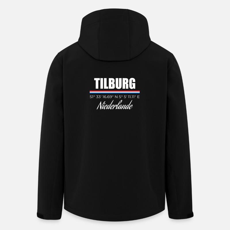Tilburg - Men’s Recycled Softshell Jacket by Stanley/Stella - black