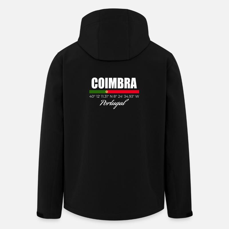 Coimbra - Veste softshell homme en polyester recyclé Stanley/Stella - noir