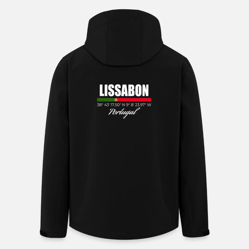 Lisbon - Men’s Recycled Softshell Jacket by Stanley/Stella - black