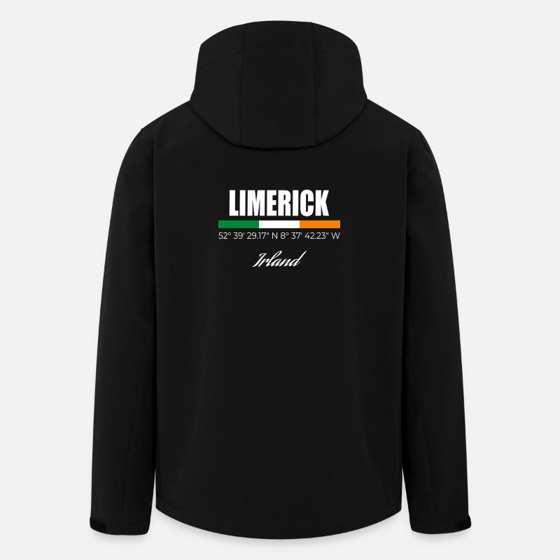 limerick - Men’s Recycled Softshell Jacket by Stanley/Stella - black