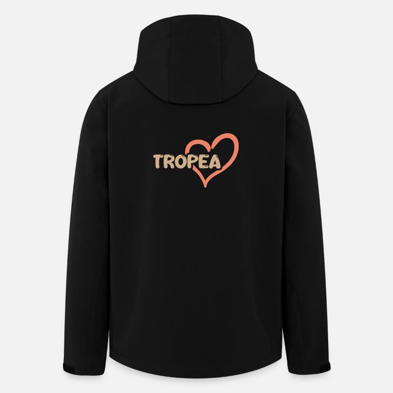 Tropea - Recycelte Männer Softshell-Jacke von Stanley/Stella - Schwarz