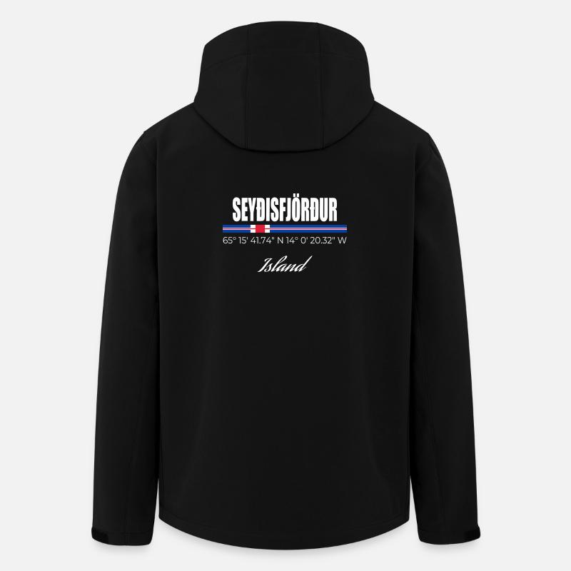 seyðisfjörður - Veste softshell homme en polyester recyclé Stanley/Stella - noir