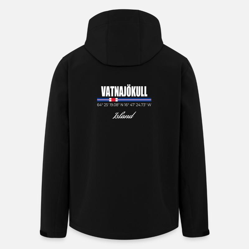 Vatnajökull - Veste softshell homme en polyester recyclé Stanley/Stella - noir