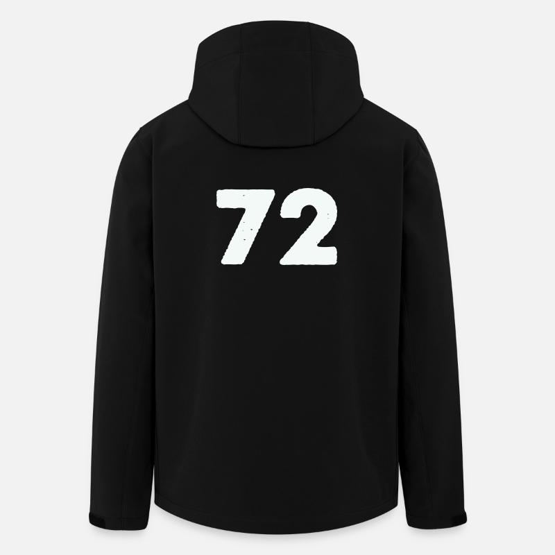 72 - Recycelte Männer Softshell-Jacke von Stanley/Stella - Schwarz