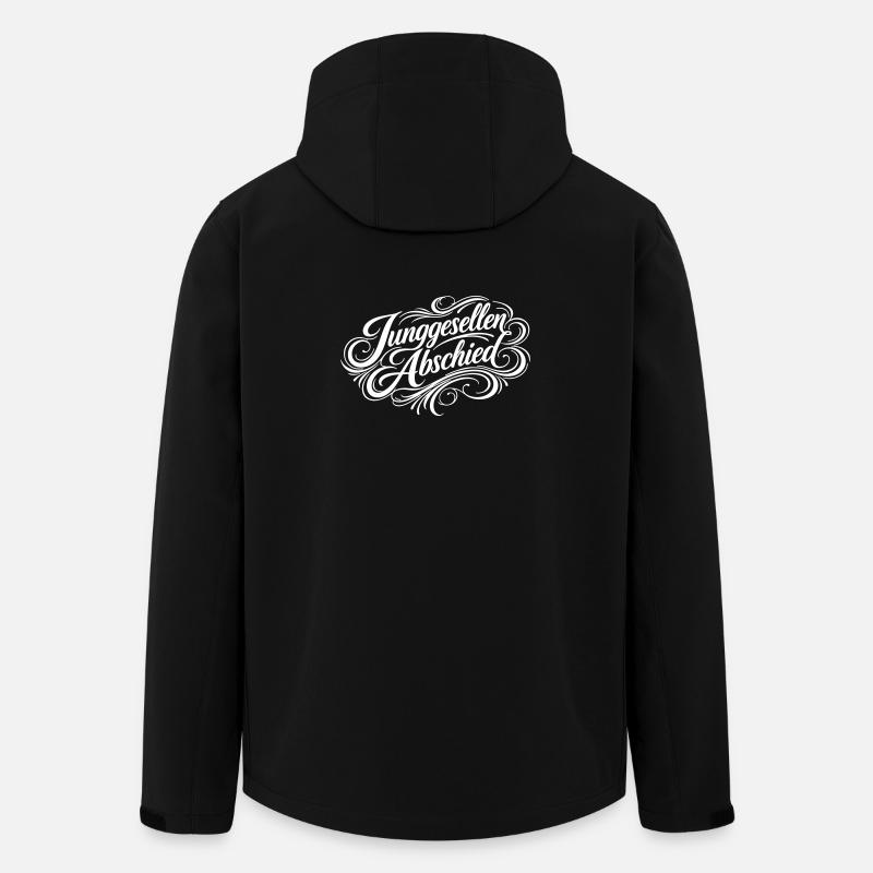 Enterrement de vie de garçon - Veste softshell homme en polyester recyclé Stanley/Stella - noir