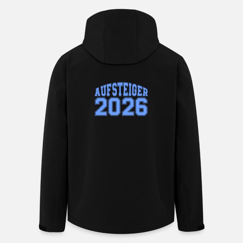 Aufsteiger 2026 - Recycelte Männer Softshell-Jacke von Stanley/Stella - Schwarz