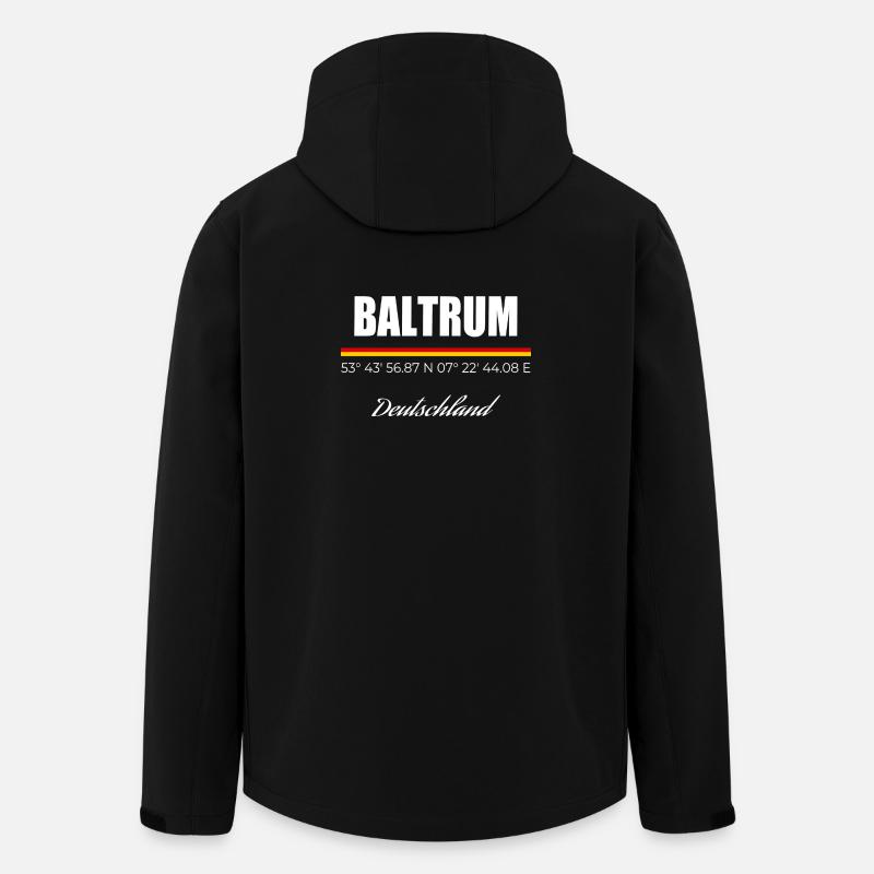 Baltrum - Men’s Recycled Softshell Jacket by Stanley/Stella - black