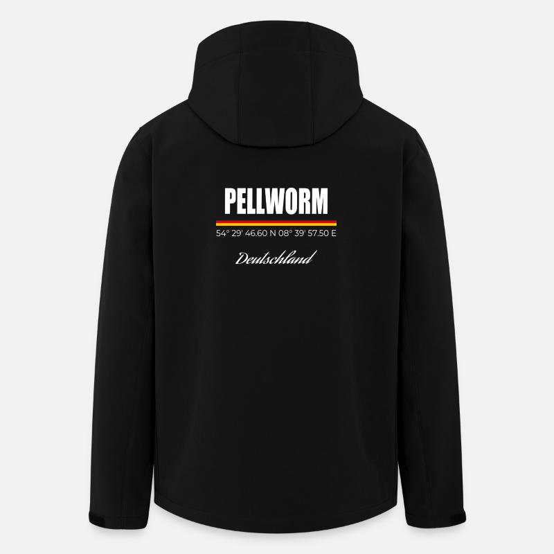 Pellworm - Men’s Recycled Softshell Jacket by Stanley/Stella - black