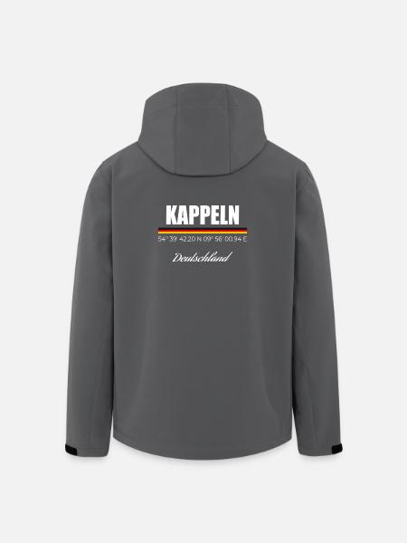 Kappeln - Recycelte Männer Softshell-Jacke von Stanley/Stella - Schwarz