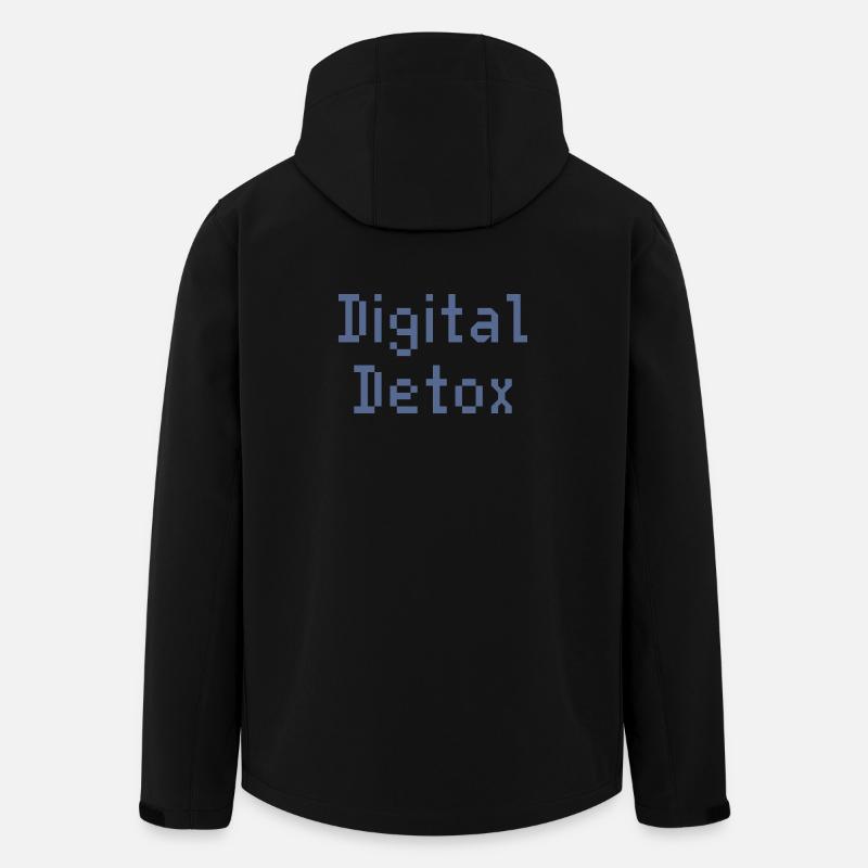 Pixel Grid Digital Toolkit - Recycelte Männer Softshell-Jacke von Stanley/Stella - Schwarz