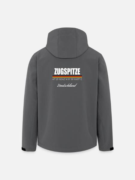 Zugspitze - Recycelte Männer Softshell-Jacke von Stanley/Stella - Schwarz