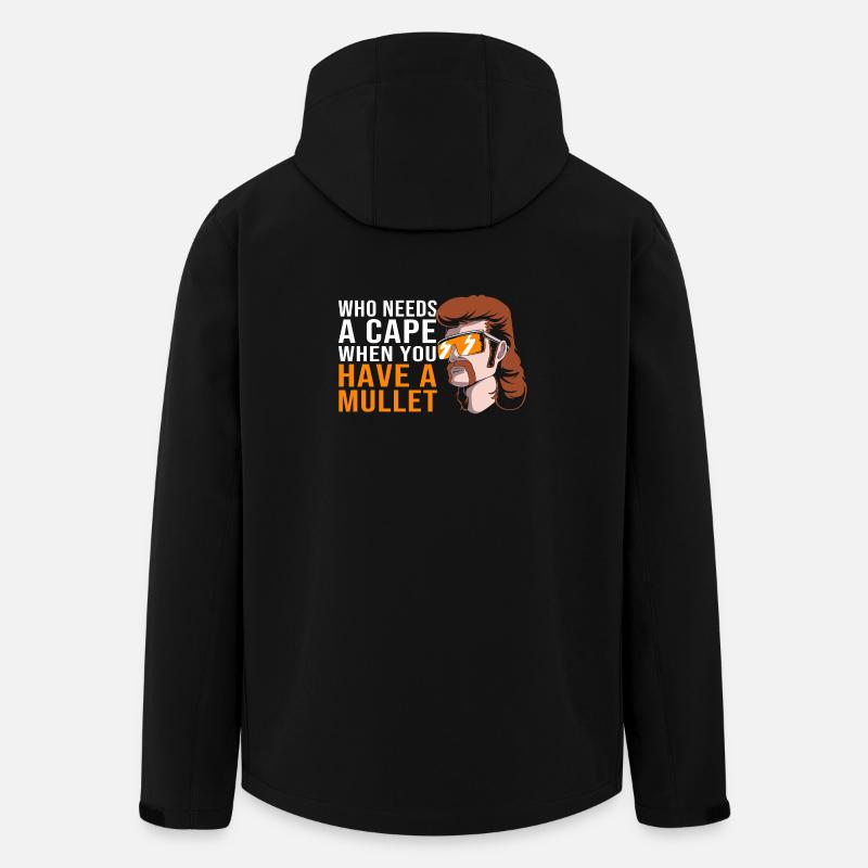 Coupe mulet Coupe mulet - Veste softshell homme en polyester recyclé Stanley/Stella - noir