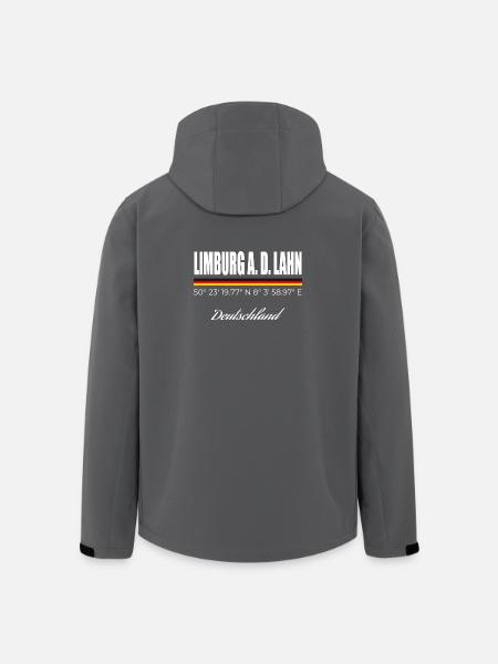 Limburg an der Lahn - Recycelte Männer Softshell-Jacke von Stanley/Stella - Schwarz