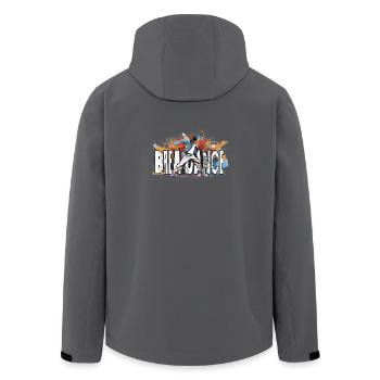 Breakdance Breakdancer Bboy - Men’s Recycled Softshell Jacket by Stanley/Stella - black - Back - AI Model Male 185 light (185cm)