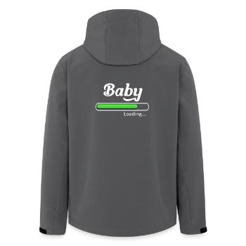 Baby loading. - Veste softshell homme en polyester recyclé Stanley/Stella - noir - Dos - AI Model Male 185 light (185cm)