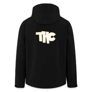 THC - Veste softshell homme en polyester recyclé Stanley/Stella - noir - Dos - AI Model Male 185 light (185cm)