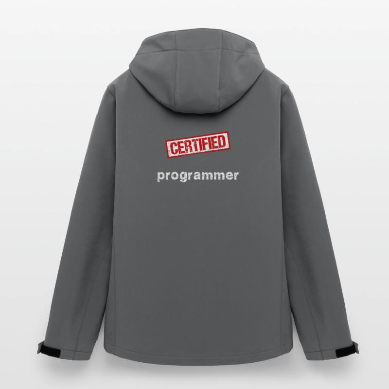 Programmierer Recycelte Männer Softshell-Jacke von Stanley/Stella