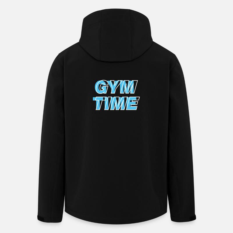 Gym Time - Men’s Recycled Softshell Jacket by Stanley/Stella - black