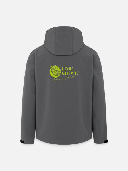 Lime Grove Mexican Goodness Logo - Men’s Recycled Softshell Jacket by Stanley/Stella - black